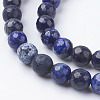 Natural Lapis Lazuli Beads Strands G-G059-8mm-3