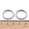 304 Stainless Steel Split Key Rings STAS-Q314-01D-P-3