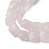 Natural Rose Quartz Beads Strands G-K359-B21-01-4