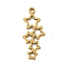 304 Stainless Steel Pendants STAS-S123-03G-02-1