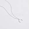 925 Sterling Silver Pendant Necklaces NJEW-BB44290-5