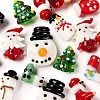 20Pcs 10 Style Christmas Themed Handmade Lampwork Beads LAMP-LS0001-09-5