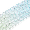 Transparent Glass Beads Strands X-GLAA-E036-07X-2