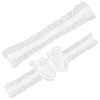 Polyester Lace Elastic Bridal Garters DIY-WH0308-148A-1