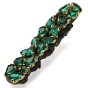 Alloy Rhinestone Alligator Hair Clips PW-WGC94E8-01-1