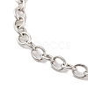 Rack Plating Iron Hollow Ball Brass Cable Chain Bracelets for Women BJEW-P325-04G-2