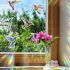 Hummingbird Rainbow Prism Electrostatic Window Stickers PW-WG45A57-01-3