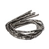 Cube Non-magnetic Synthetic Hematite Beads Strands G-D621-21-2