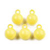 Opaque Acrylic Round Pendants SACR-Q099-M02A-3