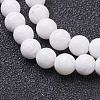 Natural Mashan Jade Round Beads Strands X-G-D263-4mm-XS01-2