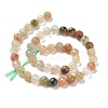 Natural Gemstone Beads Strands G-E571-09B-2