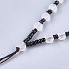 Nylon Cord Necklace Making MAK-T005-13E-2