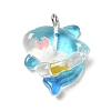 Ocean Theme Transparent Resin Cartoon Pendants CRES-F024-01E-1