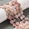 Natural Pink Opal Beads Strands G-P534-A10-01-2