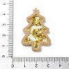 Christmas Theme Opaque Printed Acrylic Pendants SACR-Z005-02B-3