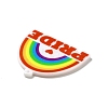 Pride Style Printed Acrylic Rainbow Pendants SACR-B005-01E-3