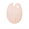 Wooden Painting Palette with Thumb Hole PW-WG34014-02-1