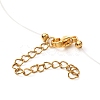 Brass Cable Chains Pendant Necklaces Sets NJEW-JN03721-02-9