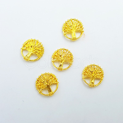 Alloy Cabochons MRMJ-WH0063-13G-1