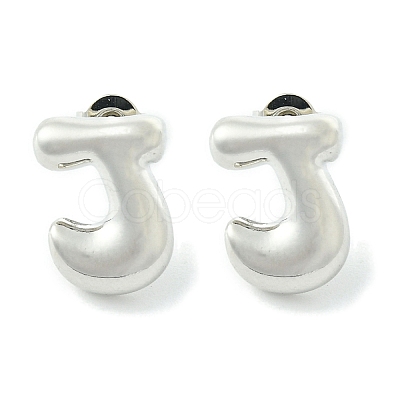 Rack Plating Brass Earrings EJEW-S222-01P-J-1