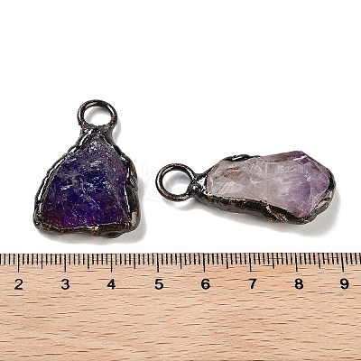 Natural Amethyst Big Pendants G-A221-07-1