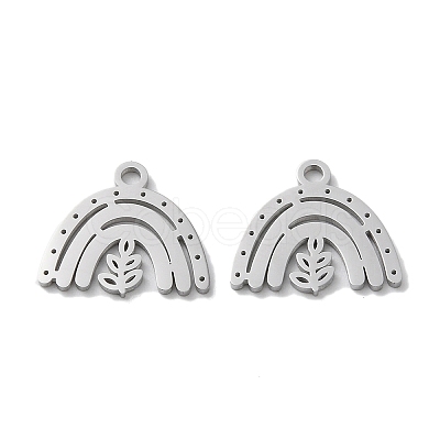 Non-Tarnish 304 Stainless Steel Charms STAS-Q303-23P-1