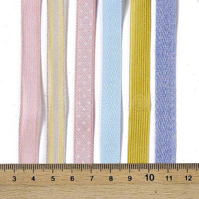 Polyester & Polycotton Ribbons Sets SRIB-P022-01C-08-1