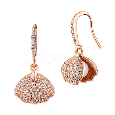 SHEGRACE Brass Dangle Earrings JE727A-1