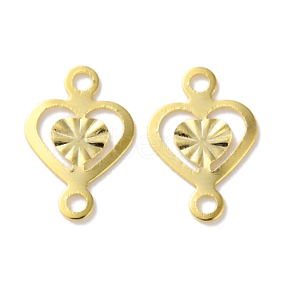 Brass Filigree Connector Charms KK-F880-02G-01-1