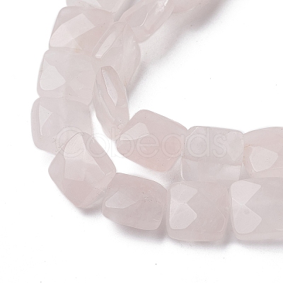 Natural Rose Quartz Beads Strands G-K359-B21-01-1