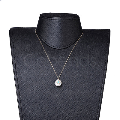 Brass Pendants Necklaces NJEW-JN02379-01-1