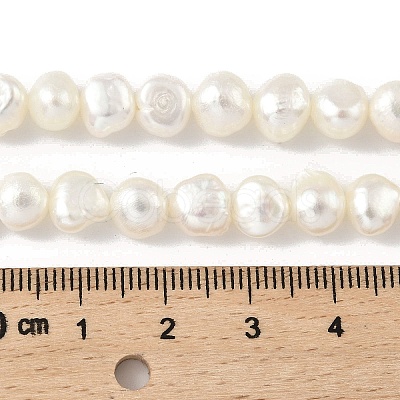 Natural Cultured Freshwater Pearl Beads Strands PEAR-A006-08D-1