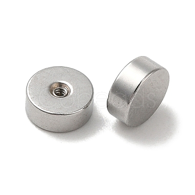 Non-Tarnish 304 Stainless Steel Ear Nuts STAS-WH0042-02P-1