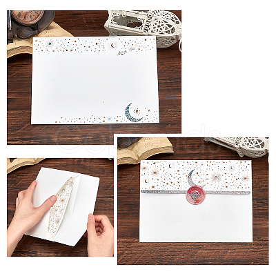 CRASPIRE Paper Letter Envelopes DIY-CP0004-03A-1