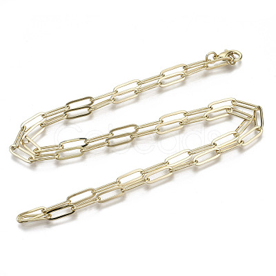 Brass Paperclip Chains MAK-S072-12A-KC-1