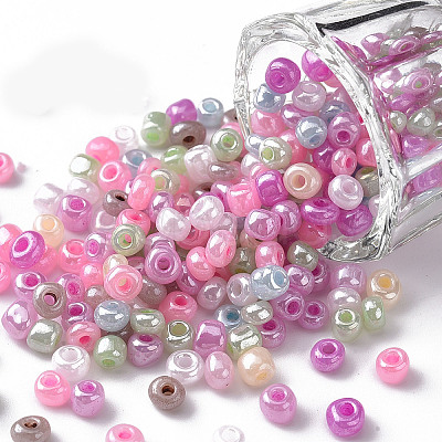 Glass Seed Beads SEED-A011-4mm-1