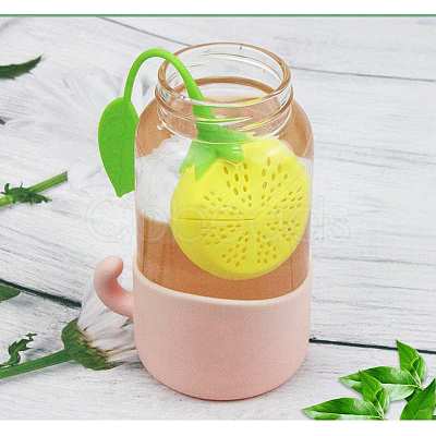 Silicone Tea Infuser AJEW-F056-01A-1