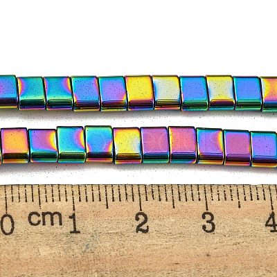 Electroplated Non-magnetic Synthetic Hematite Beads Strands G-C106-B02-16B-1