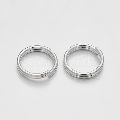 Brass Split Rings KK-E647-10S-8mm-1