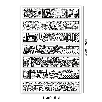 Custom PVC Plastic Clear Stamps DIY-WH0448-0594-1