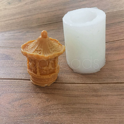 Merry-go-Round/Carousel Candle Food Grade Silicone Molds DIY-D061-01-1