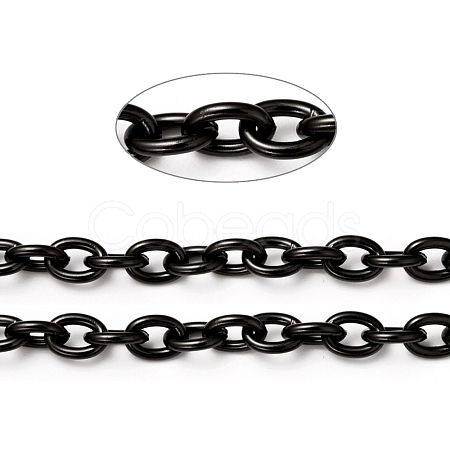 304 Stainless Steel Cable Chains STAS-A048-06EB-1