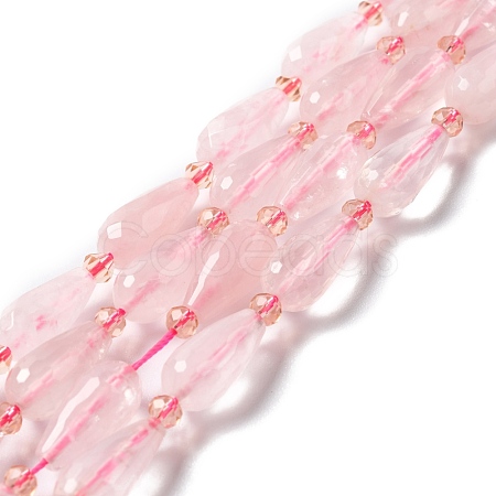 Natural Rose Quartz Beads Strands G-B028-A02-1