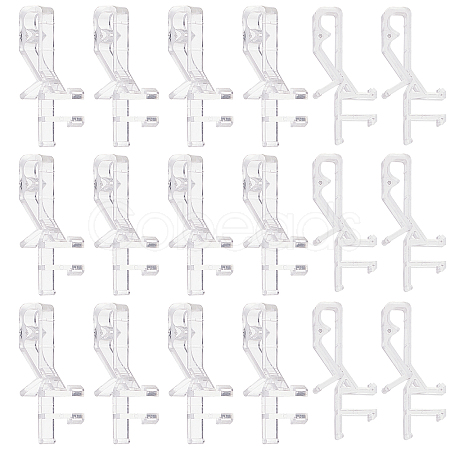 PC Plastic Curtain Overlay Clips FIND-WH0053-29-1