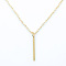 Alloy Pendant Necklaces, Jewelry for Women, Golden, Stick, 24.21 inch(61.5cm)