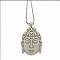 Alloy Buddha Pendan tNecklaces for Men, Powerful Style