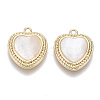 Natural Shell Charms KK-S356-089-NF-1