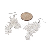 Glass Seed Braided Branch Dangle Earrings EJEW-MZ00070-01-3