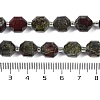 Natural Dragon Blood Beads Strands G-O201B-138G-5