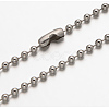 Hot Selling 304 Stainless Steel Ball Chain Necklace NJEW-E045-13P-1